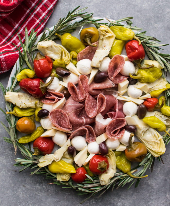 Holiday Antipasto Platter | Carolyn&amp;#39;s Cooking