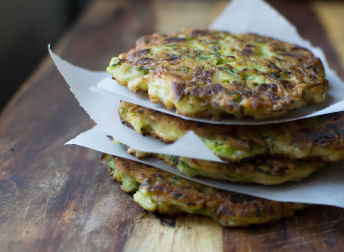 spicy zucchini fritter