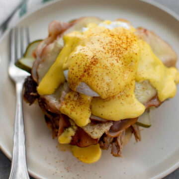 Cuban Eggs Benedict.