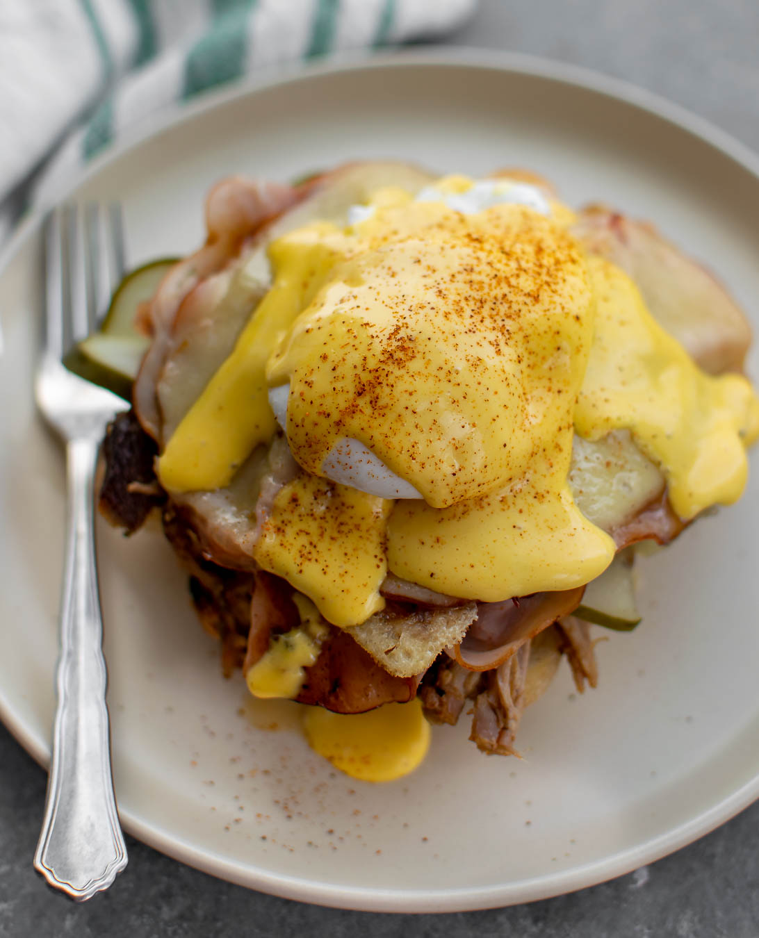 Cuban Eggs Benedict | Carolyn’s Cooking