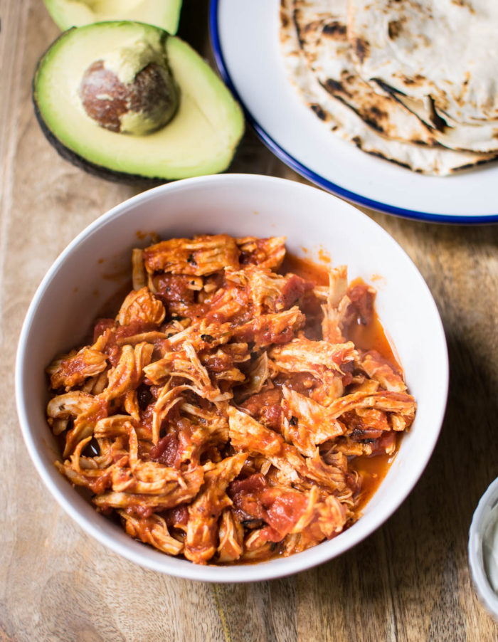 Mexican Shredded Chicken Ingredients