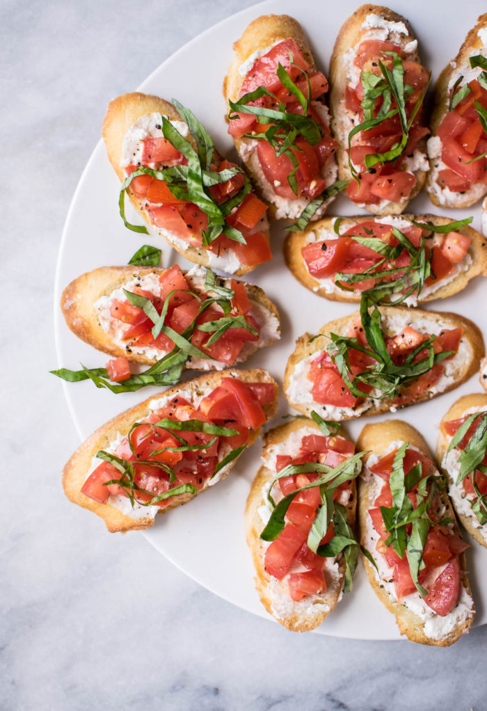 Italian Bruschetta platter