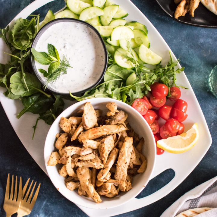 Greek Chicken with Tzatziki