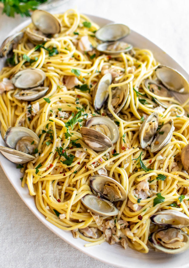 Spaghetti with Clams.