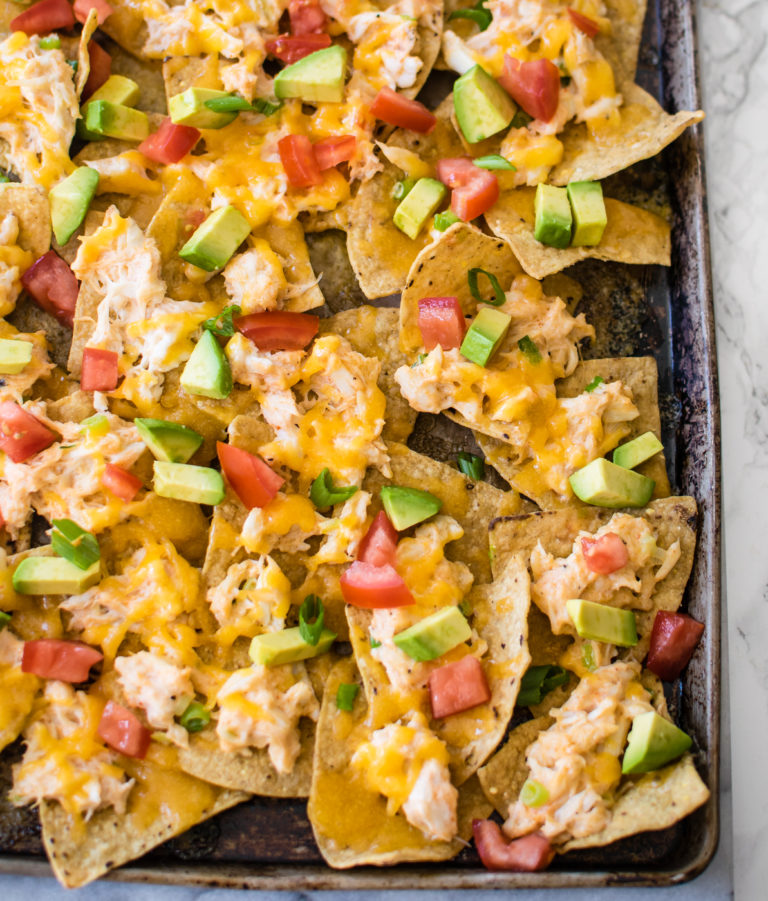 Sheet Pan Crab Nachos with Tillamook Cheddar Carolyn's Cooking