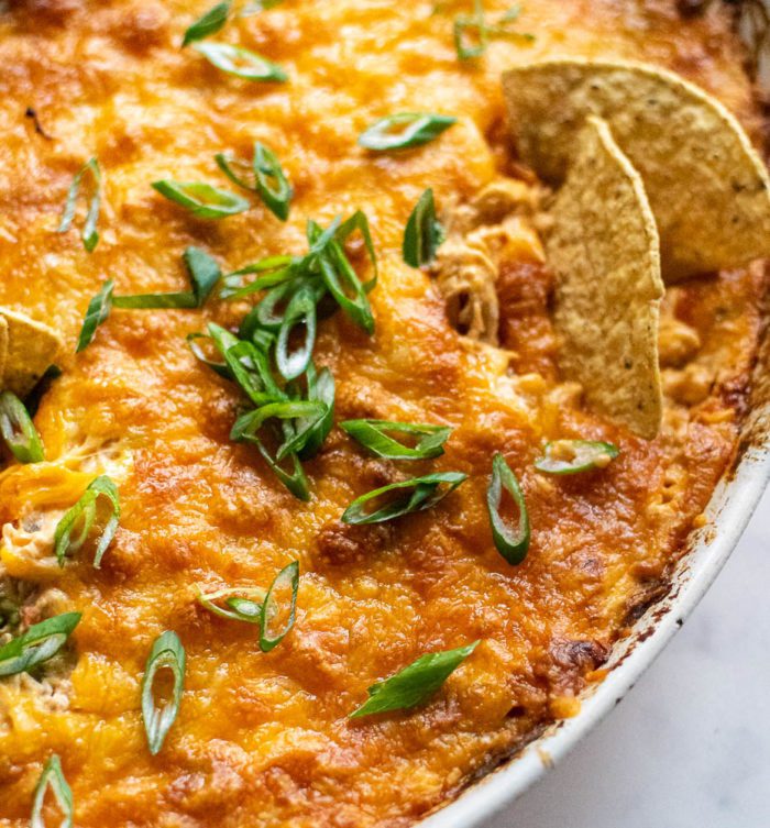 Mexican Shredded Chicken Dip