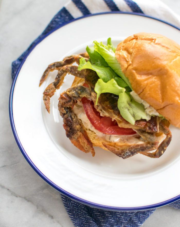 soft shell crab sandwich 