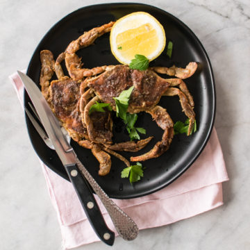 Pan Fried Soft Shell Crab