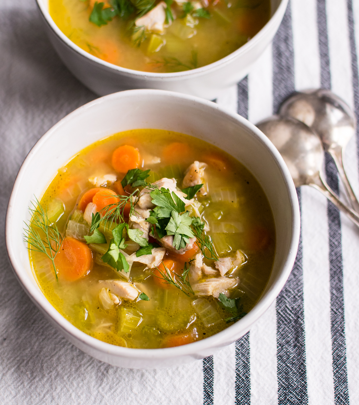 Easy Chicken Soup | Carolyn's Cooking