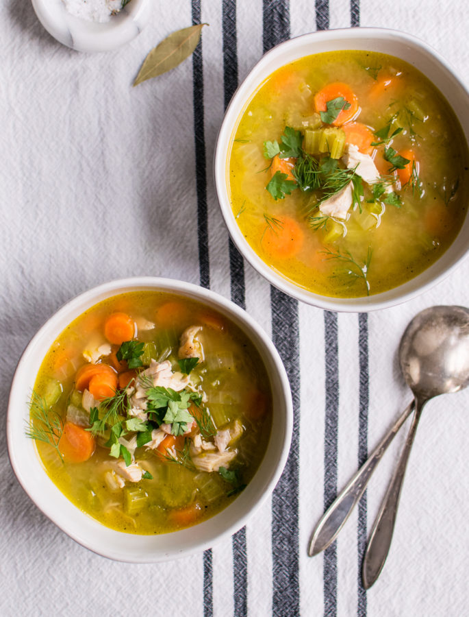 Easy Chicken Soup | Carolyn's Cooking