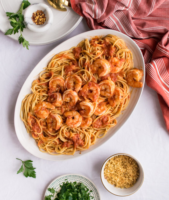 One-Pan Shrimp Fra Diavolo Recipe