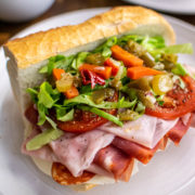 Italian Sub with giardiniera