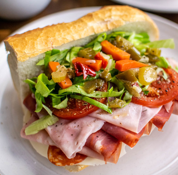 Let's build a homemade Italian submarine sandwich together