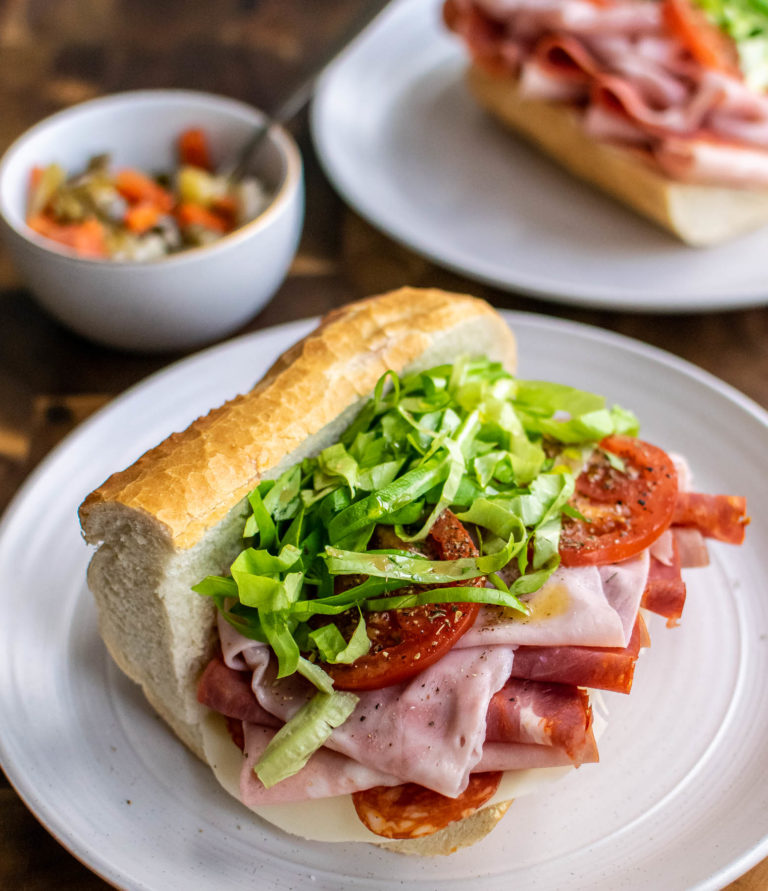 Classic Italian Sub Carolyn's Cooking