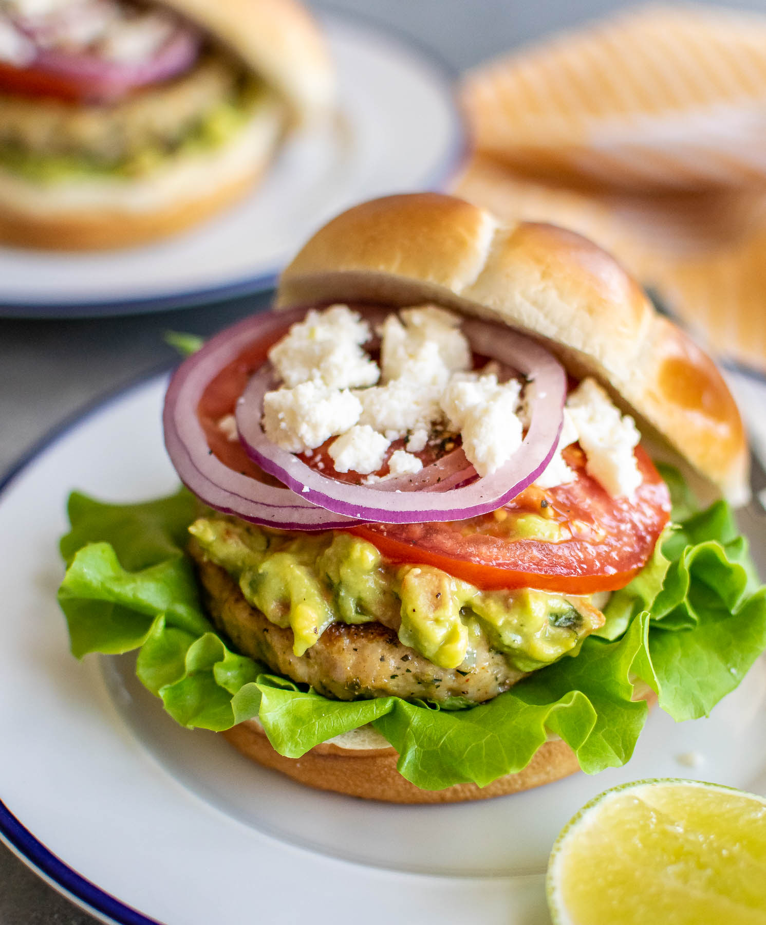 Jalapeño Cheddar Chicken Burgers Carolyn's Cooking