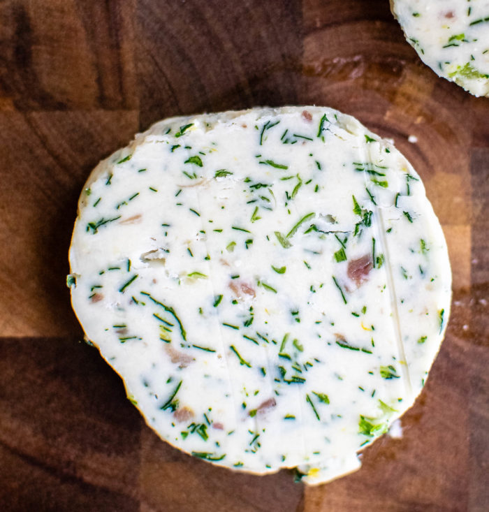 anchovy and herb butter