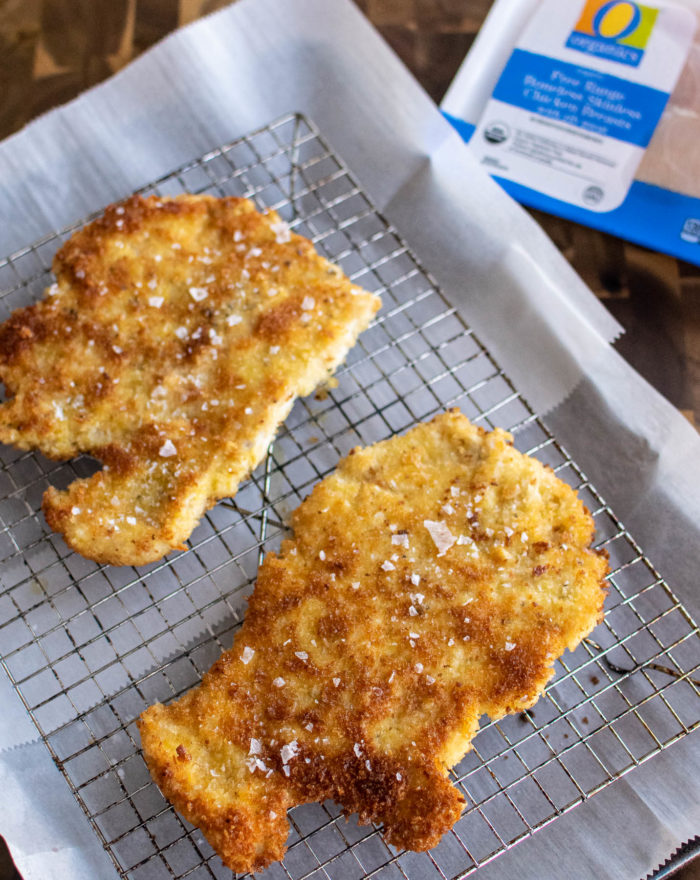 Chicken Schnitzel with Fennel Salad