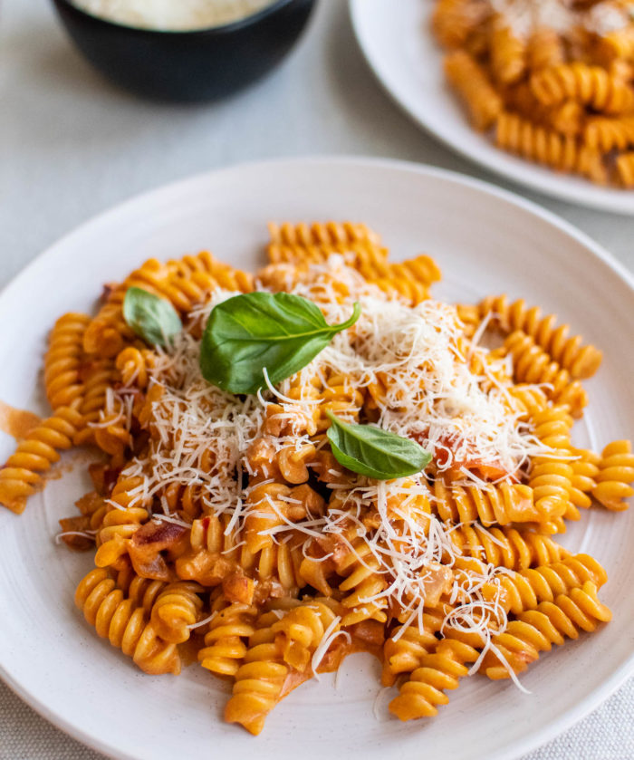 fusilli alla vodka