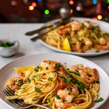 Spicy Shrimp Scampi