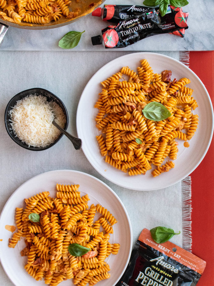 fusilli alla vodka 