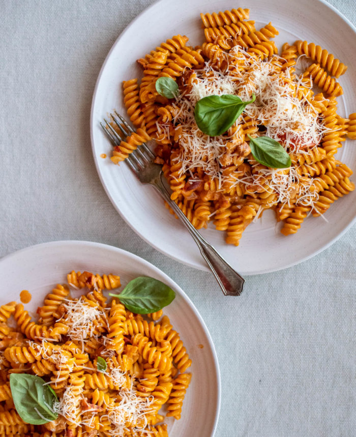 fusilli alla vodka