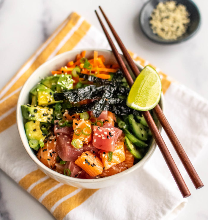 Whole30 Poke Bowls