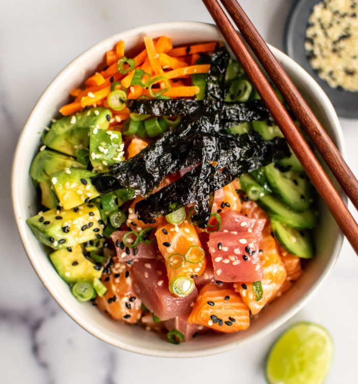 Whole30 Poke Bowls