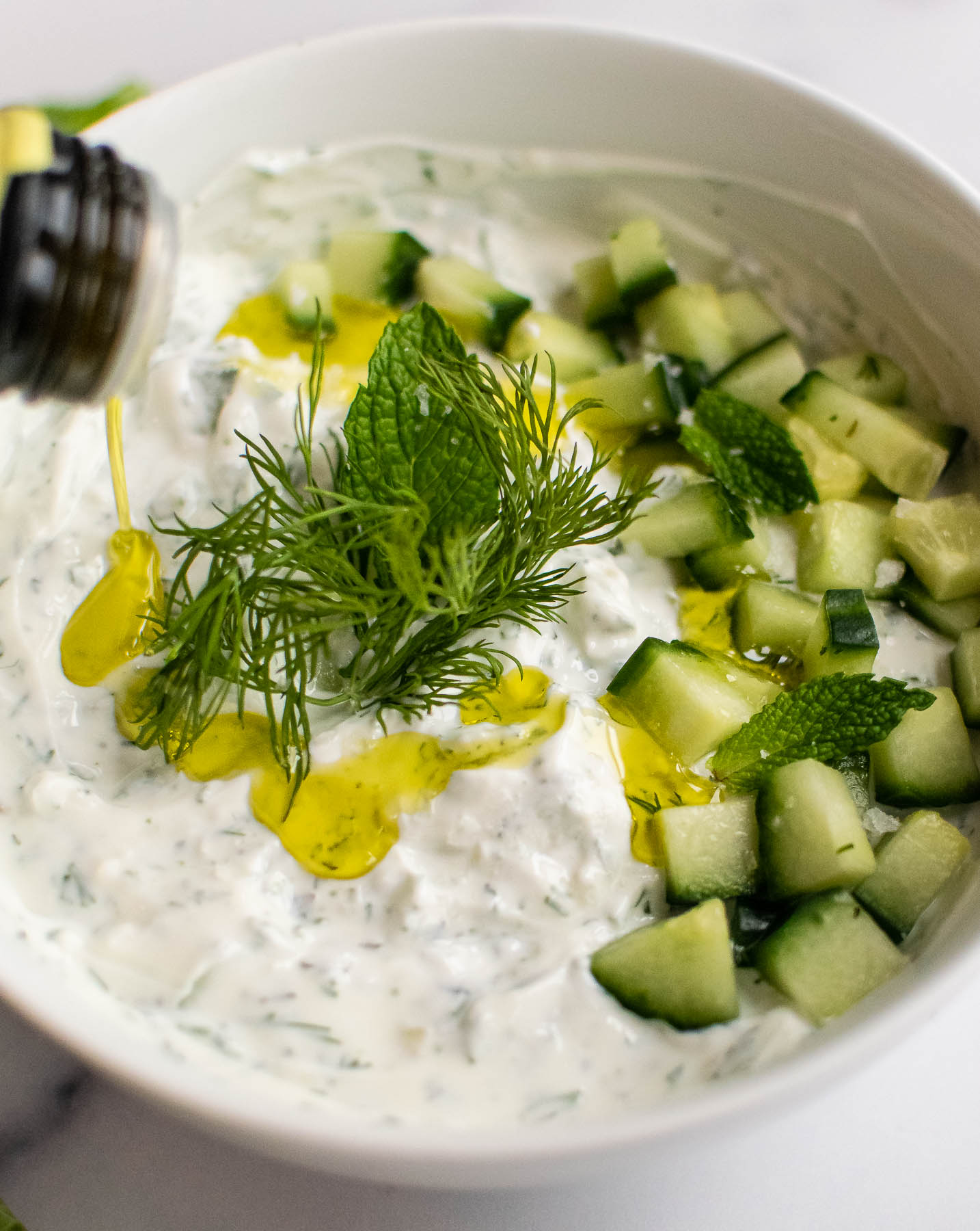 The Best Tzatziki Sauce | Carolyn&amp;#39;s Cooking