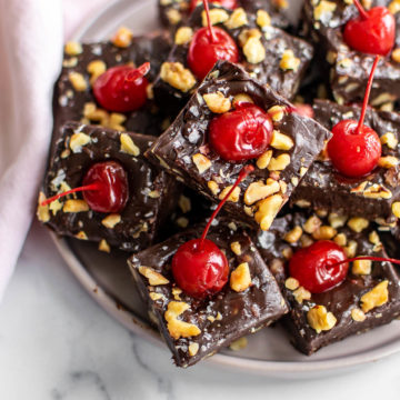 Double Cherry Chocolate Fudge