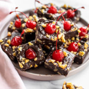 Double Cherry Chocolate Fudge