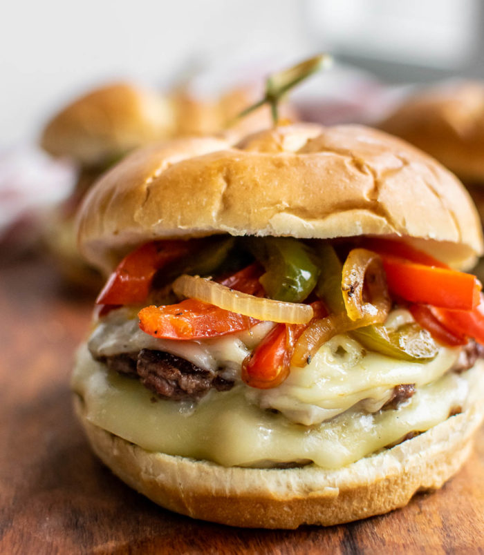 Cheesesteak Burger