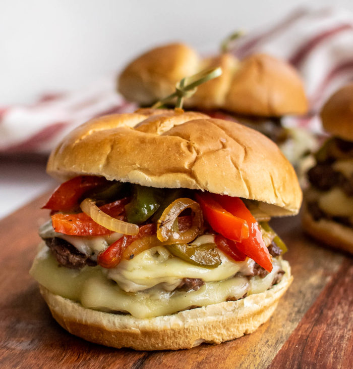 Cheesesteak Burger 