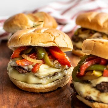 Cheesesteak Burger