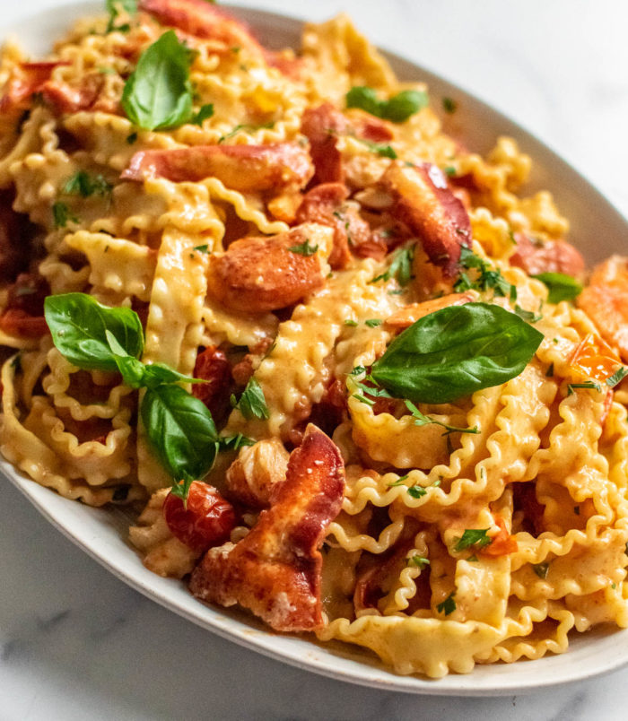 Creamy Lobster Pasta