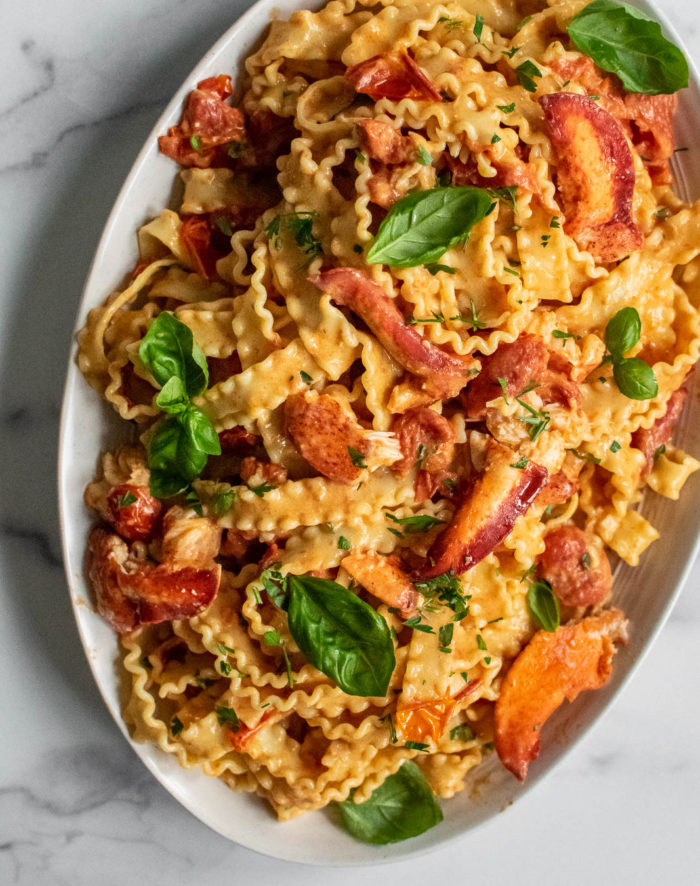 Creamy Lobster Pasta 