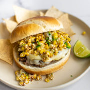 Elote burger