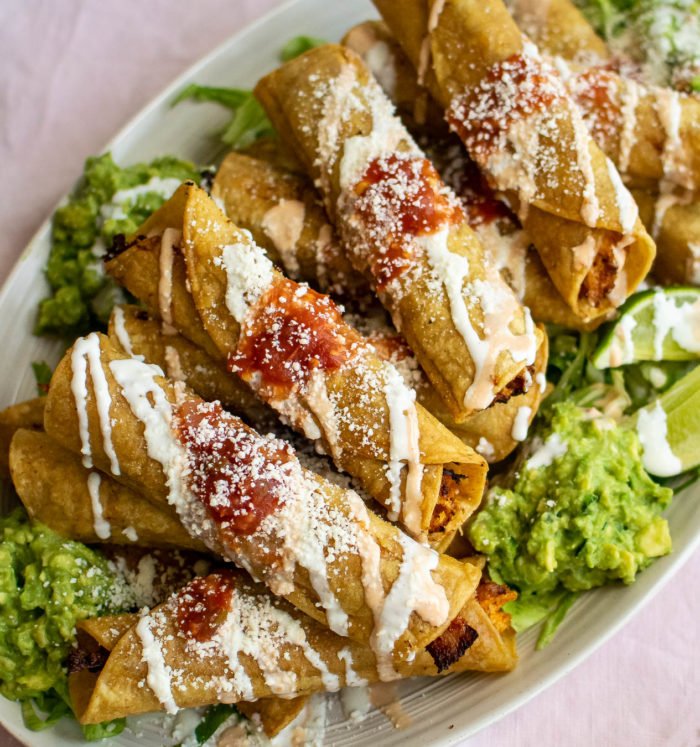 Leftover Turkey Taquitos