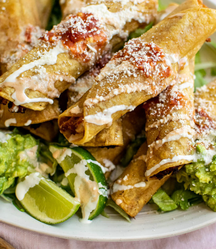 Leftover Turkey Taquitos