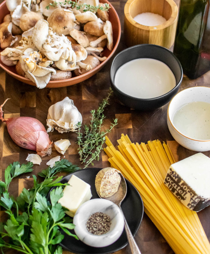 Creamy Mushroom Pasta 