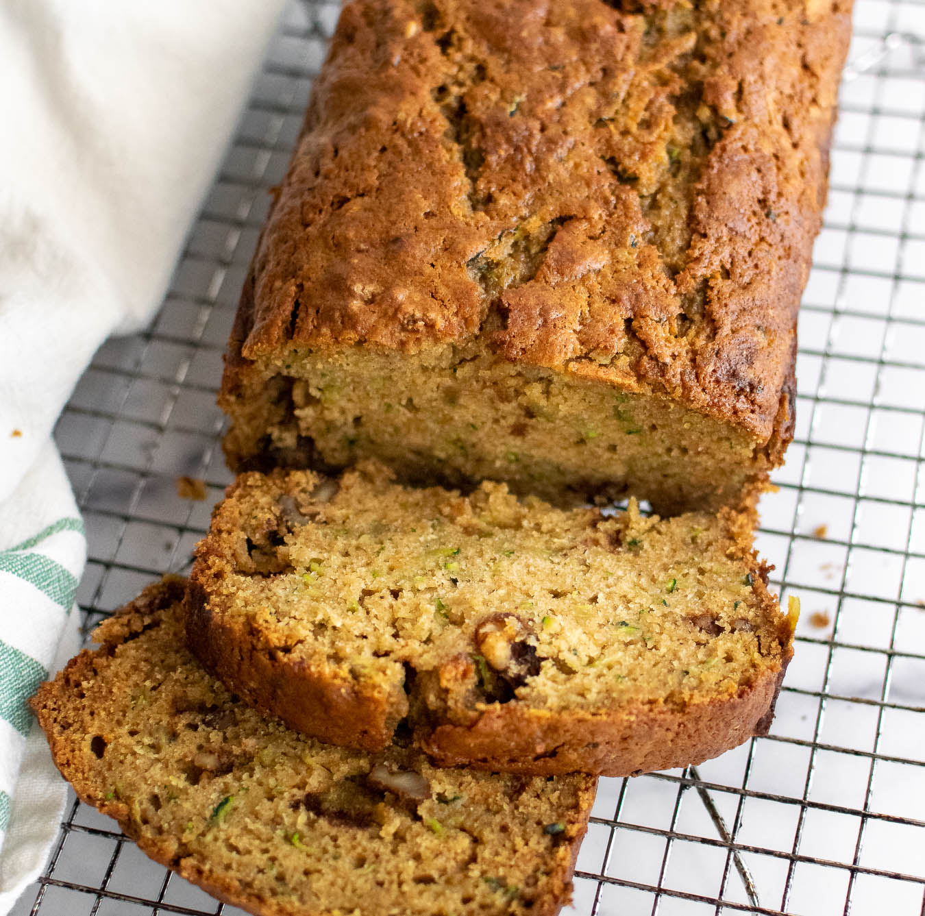 Spiced Zucchini Bread Carolyn's Cooking