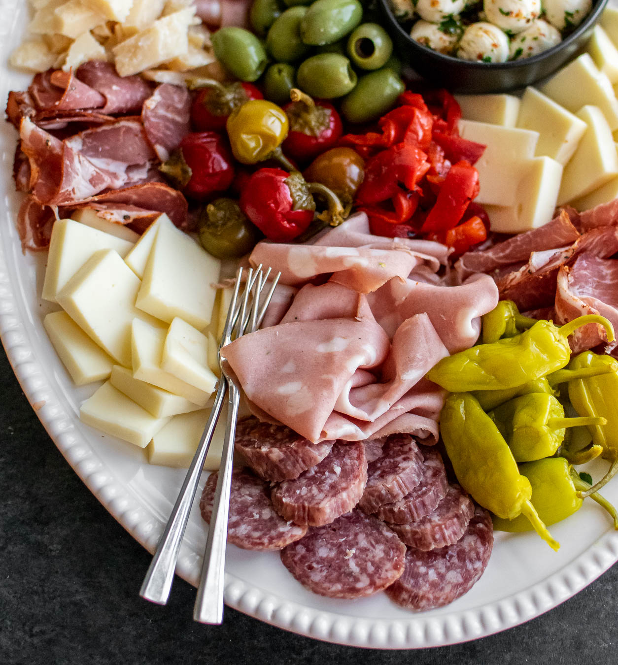 Italian Antipasto Platter | Carolyn's Cooking