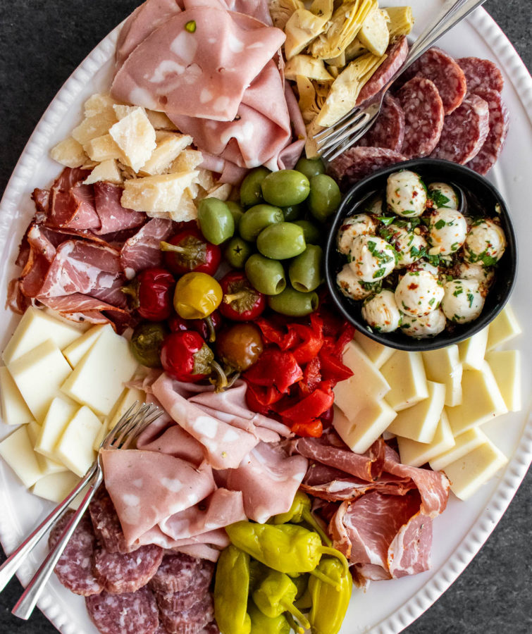 Italian Antipasto Platter.