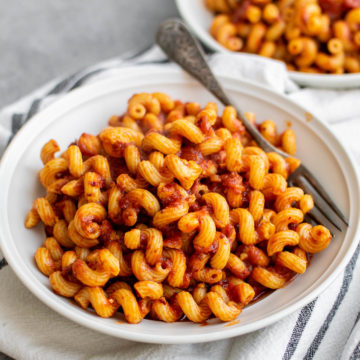 Pasta with ‘Nduja Tomato Sauce