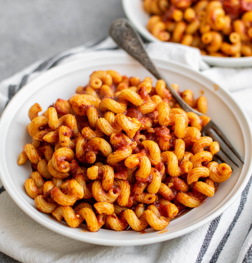 Pasta with ‘Nduja Tomato Sauce