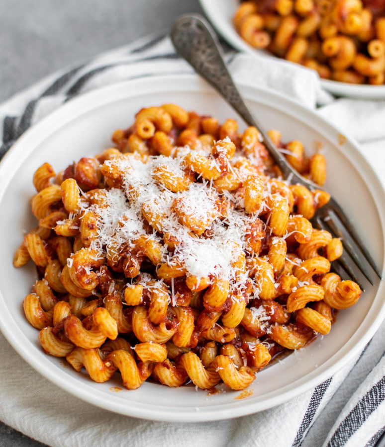 Pasta with ‘Nduja Tomato Sauce