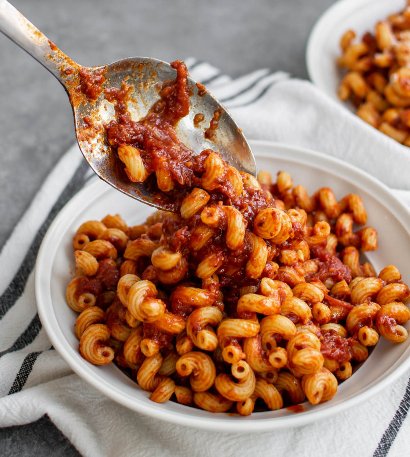 Pasta with ‘Nduja Tomato Sauce