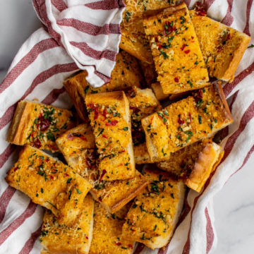 Calabrian Chili Garlic Bread