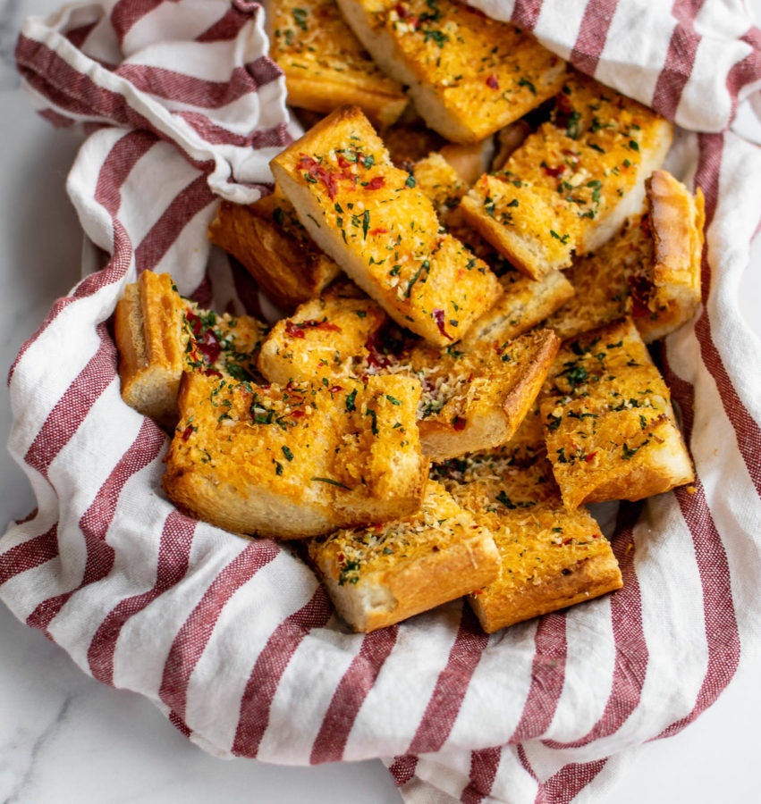 Calabrian Chili Garlic Bread 