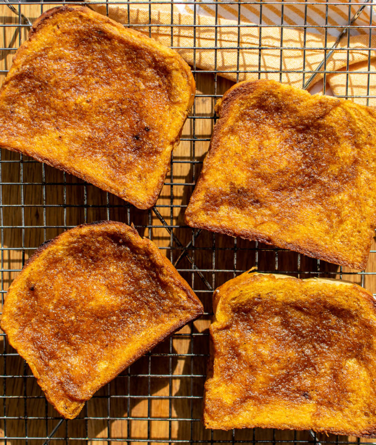 Pumpkin Spice Cinnamon Toast.