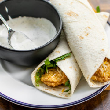 Crispy Ranch Snack Wraps